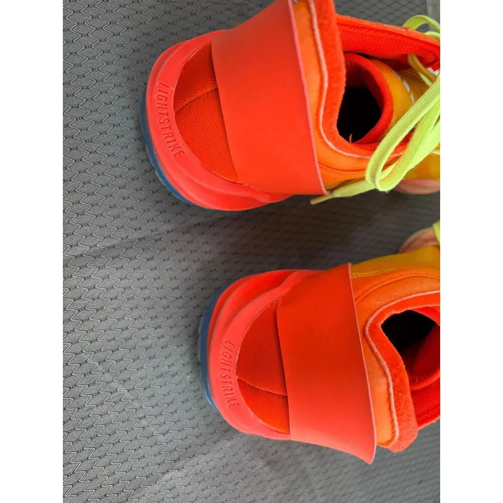 Adidas Adizero Shoes Mens Size 11 Neon Multicolor Basketball Sneakers IF4597